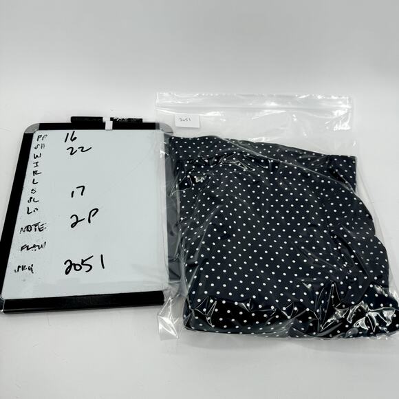 Talbots Blazer Womens Petite 2 2P Blue White Polka Dot 3/4 Sleeve Button Up - Picture 7 of 7